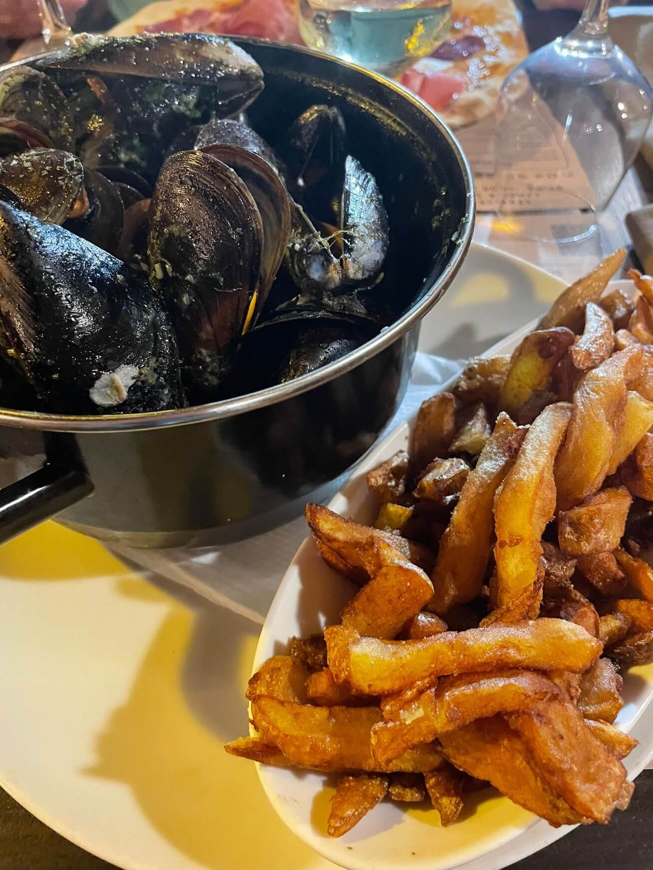 cozze e frittura mista